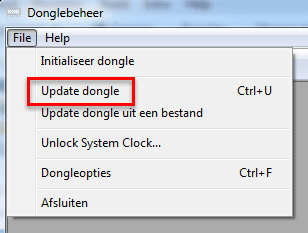 incorrecte-index-dongle